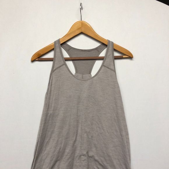 Lululemon Women Sleeveless Active Tank Top Size 6 Cross Back Racerback M123 -23 - Picture 5 of 10